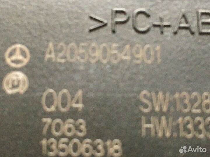 Блок кнопок Mercedes GLC X253