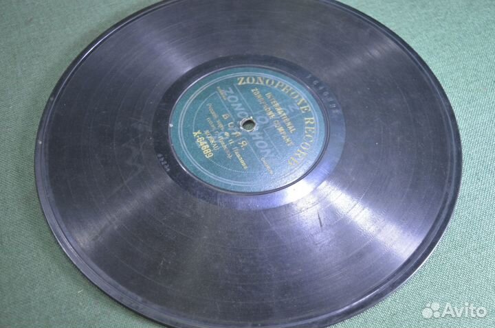 Пластинка патефонная 