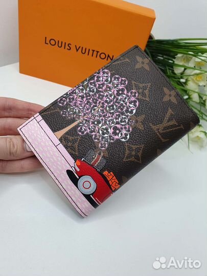 Обложка на паспорт louis vuitton Paris