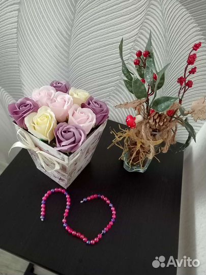 Букет цветов из мыла