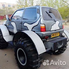 Lada Niva переделали в шестиколесный вездеход