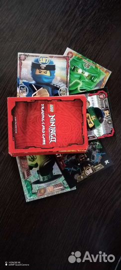 Карточки lego ninjago