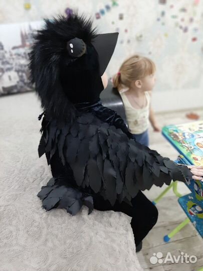 «Ворон» карнавальный костюм для мальчика - Масочка