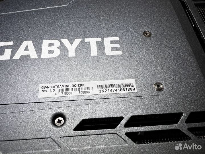 Gigabyte GeForce RTX 3080 Ti gaming OC 12G