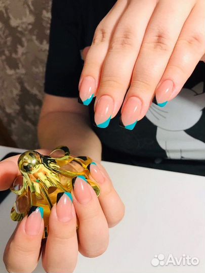 Маникюр, шеллак, наращивание ногтей