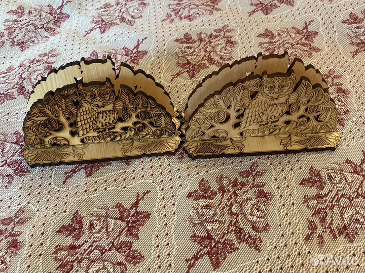 Салфетница-ручная работа-Сова