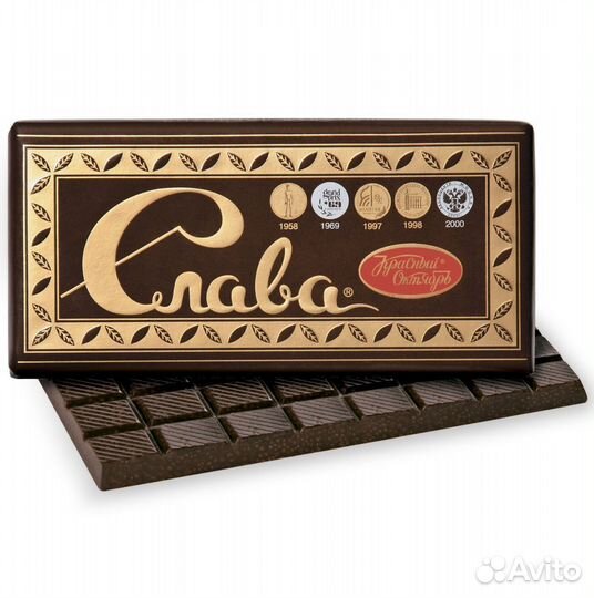 Шоколад Красный Октябрь Слава 75 г