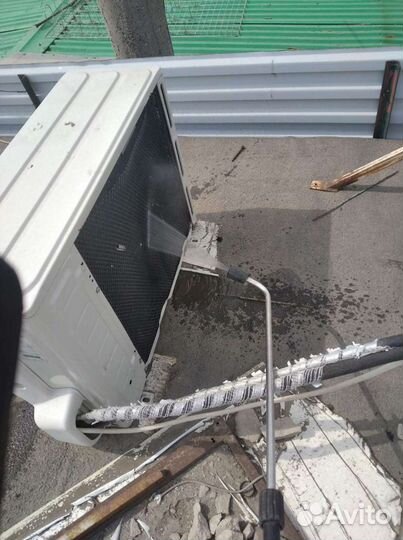 Чистка, Монтаж кондиционеров