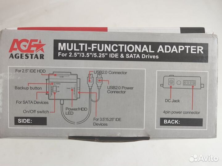 Адаптер для hdd
