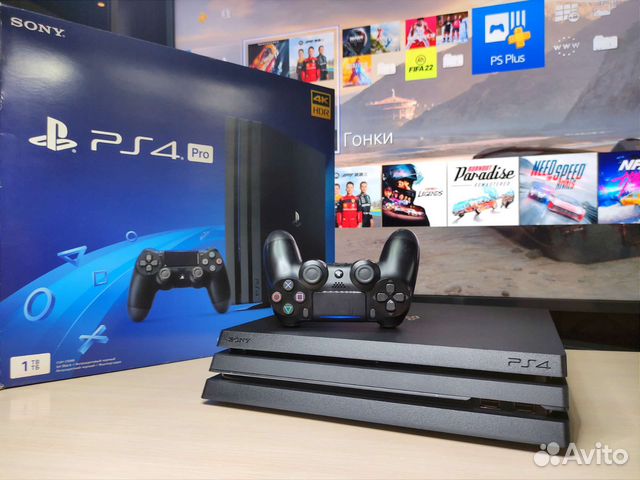 Sony PS4 Pro 1tb + 440 игр