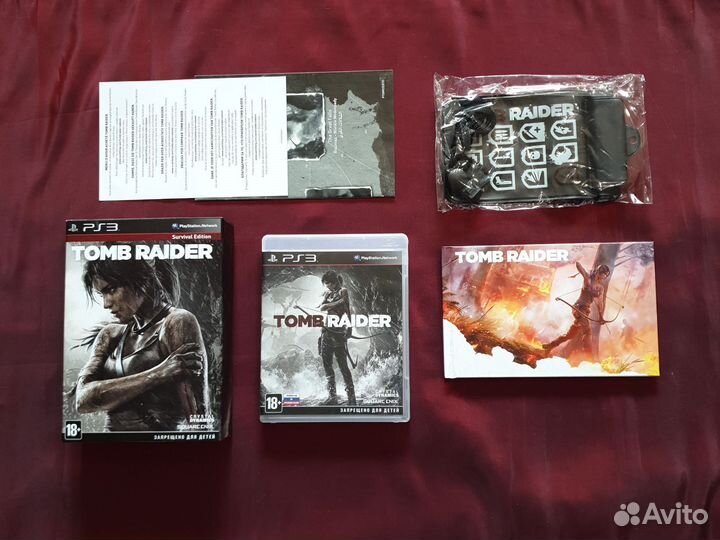 Tomb raider Survival edition для Sony ps3