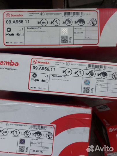 Тормозные компоненты для Мерседес W166