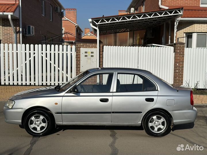 Hyundai Accent 1.5 МТ, 2005, 189 000 км