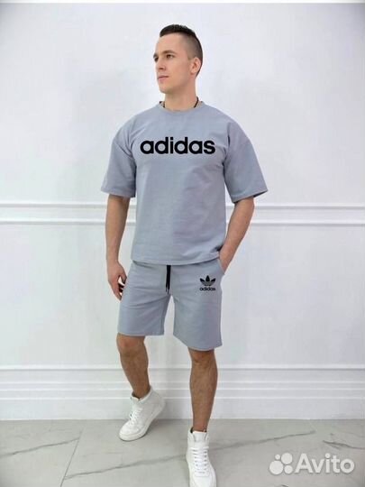 Спортивный костюм Adidas футболка с шортами