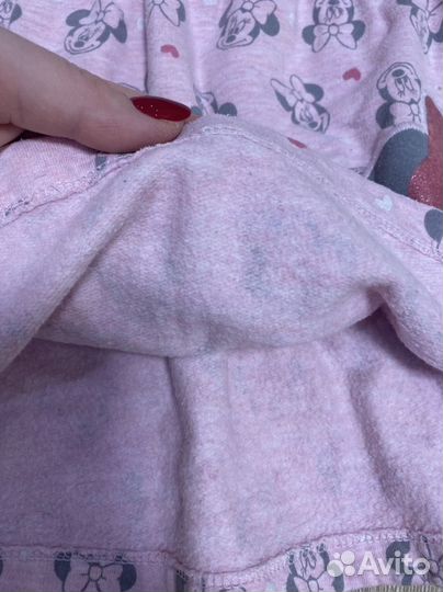 Платье для девочки на флисе