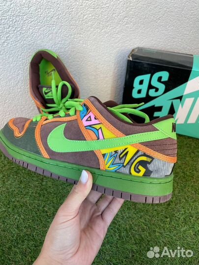 Кроссовки Nike sb dunk low de la soul