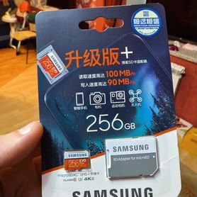 Карта памяти Samsung 256 GB microsdxc Class 10