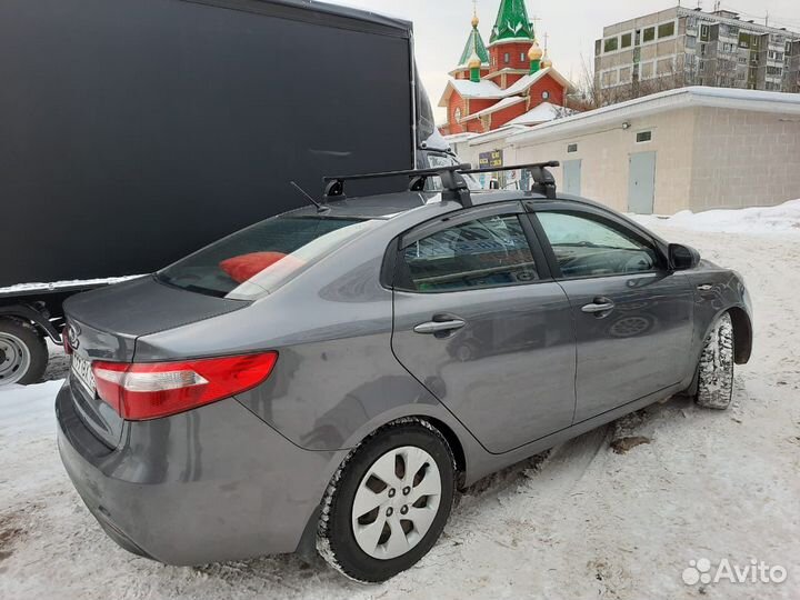 Багажник на крышу kia rio 3