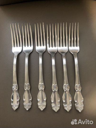 Вилки столовые мельхиоровые СССР
