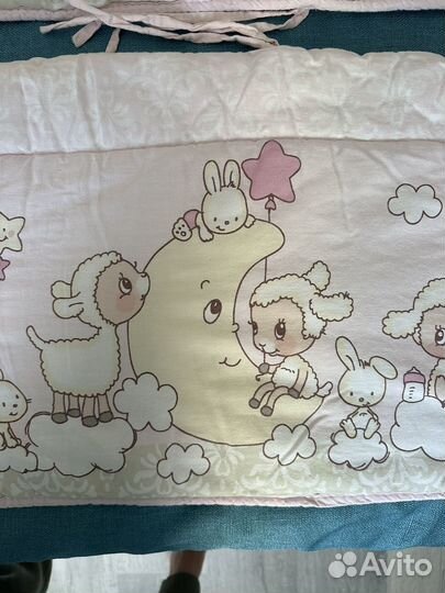 Бортики в детскую кроватку 120 на 60