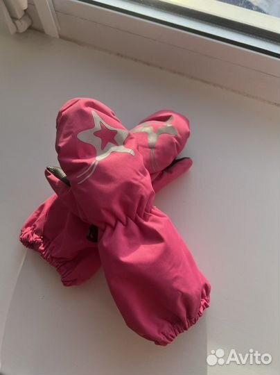 Карги варежки 1-2 года новые