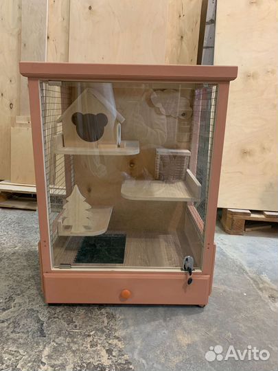 Витрина для шиншилл, аксессуары