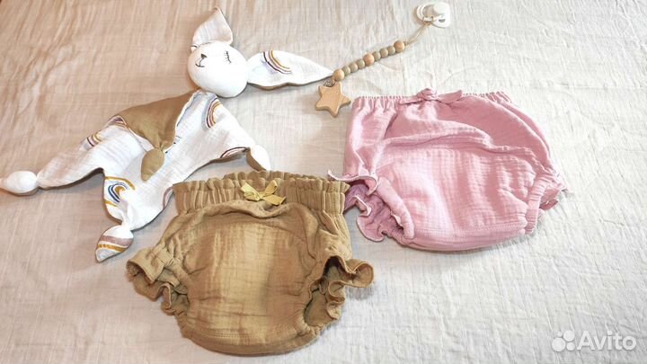 Трусики непромокаемые из муслина