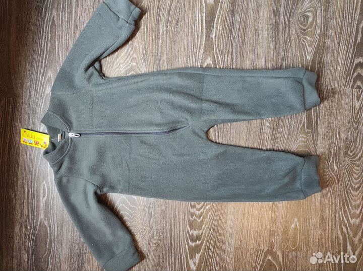 Флисовый комбинезон