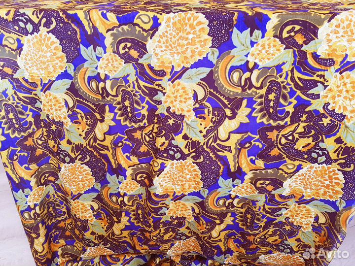 Ткань штапель, настоящ хлопок, на жару