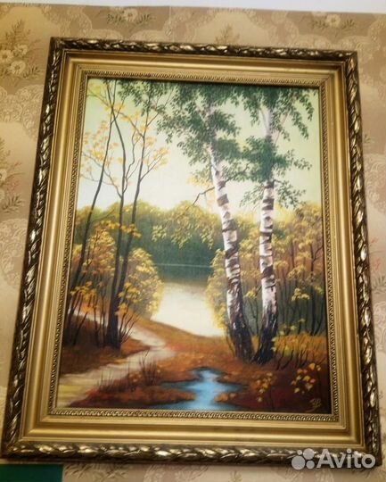 Картина холст масло 