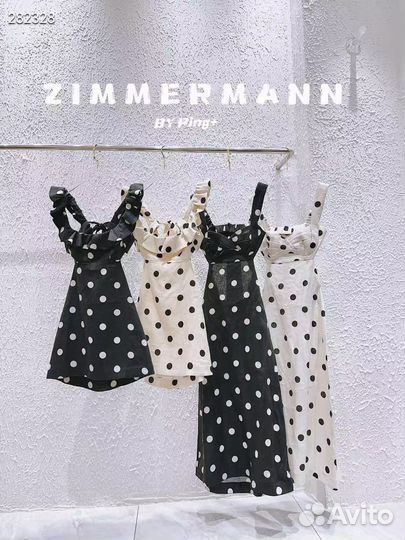 Платье женское zimmermann горошек