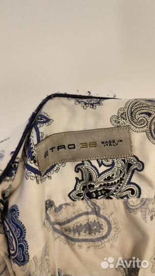 Рубашка etro оригинал 40 размер