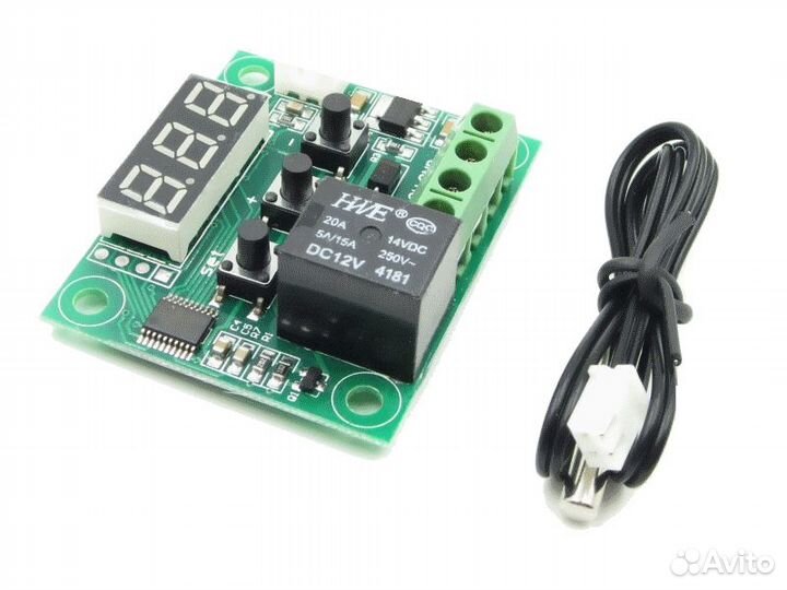 Термореле W1209 с датчиком температуры