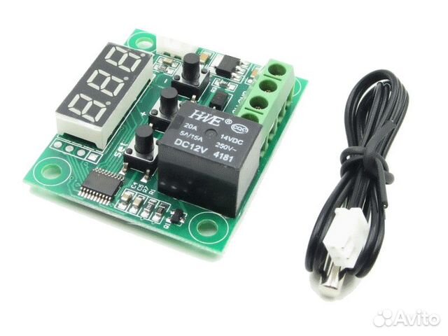 Термореле W1209 с датчиком температуры