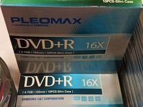 Новые диски DVD+R pleomax 4.7GB