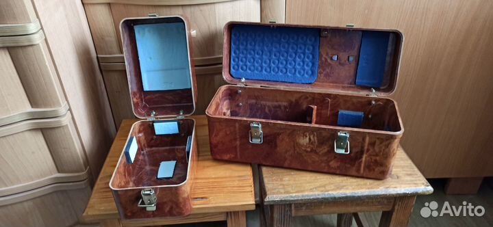 Большой Бакелитовый ящик эпохи СССР+ящик средний