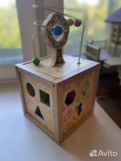 Сортер монтессори деревянный