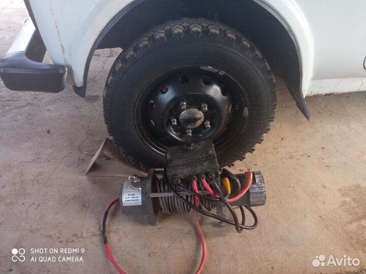 Лебедка автомобильная 9500lbs