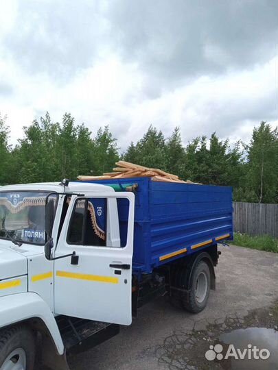 Дрова колотые, горбыль (осина, липа)