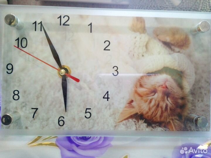 Часы новые, стекло