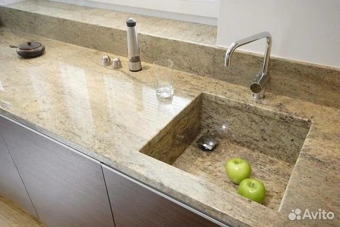 Столешница из искусственного камня, акрил 1 j-8099