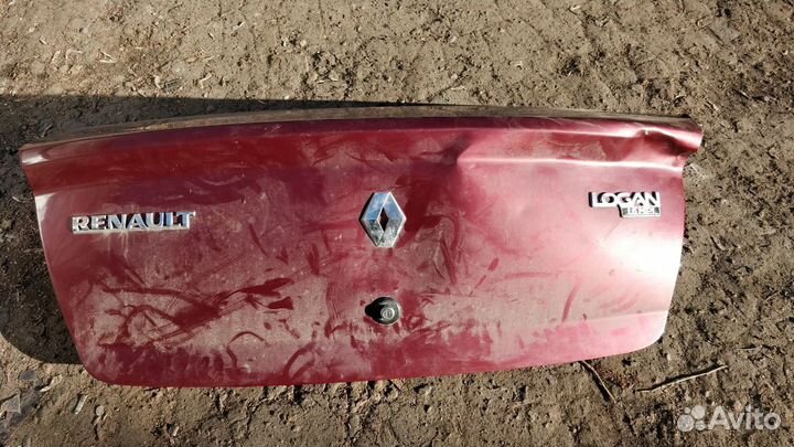 Крышка багажника Logan Логан фаза 2 дефект