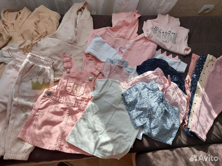 Вещи для девочки 80 86