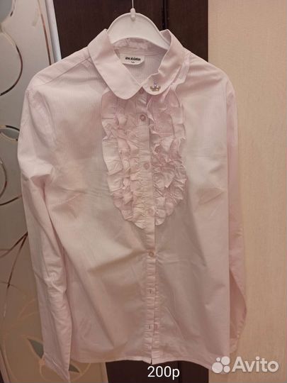 Блузка школьная размер 164