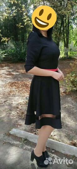 Платье с ремешком