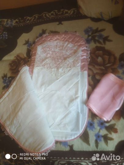 Конверт на выписку для девочки