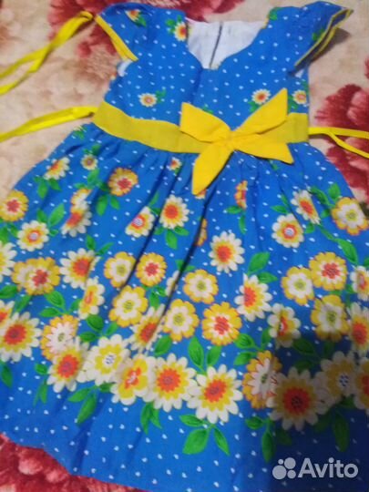 Платье на 4-5лет