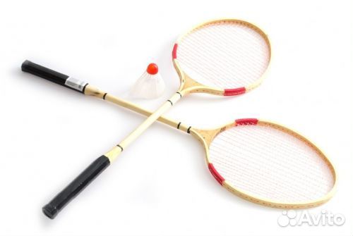 Бадминтон деревянный