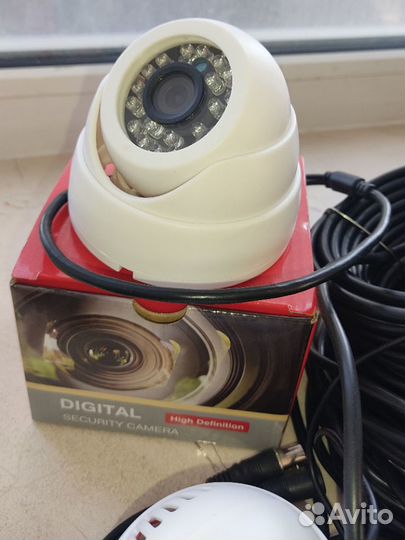 Комплект видеонаблюдения Ps-Link 2 камеры для поме