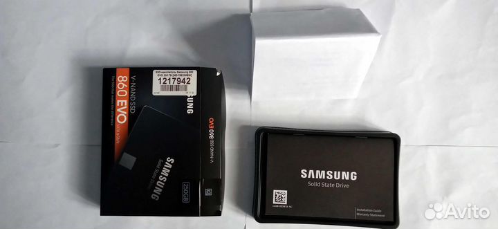 SSD Samsung 860EVO 250 Gb (MZ-76E250BW)